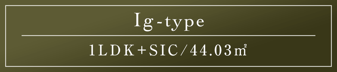 Ig type｜1LDK+SIC/44.03㎡